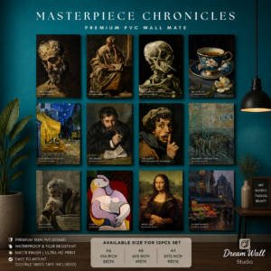 Masterpiece Chronicles PVC Wallmate | 12pcs set