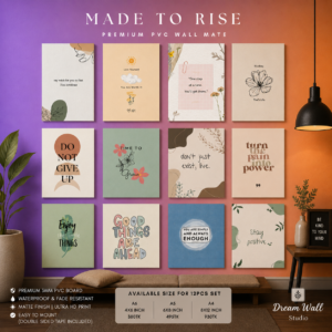 Made to Rise PVC Wallmate | 12pcs set