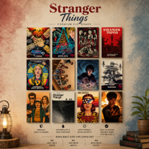 Stranger Things PVC Wallmate | 12pcs set