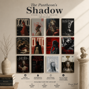 The Panthom’s Shadows PVC Wallmate | 12pcs set