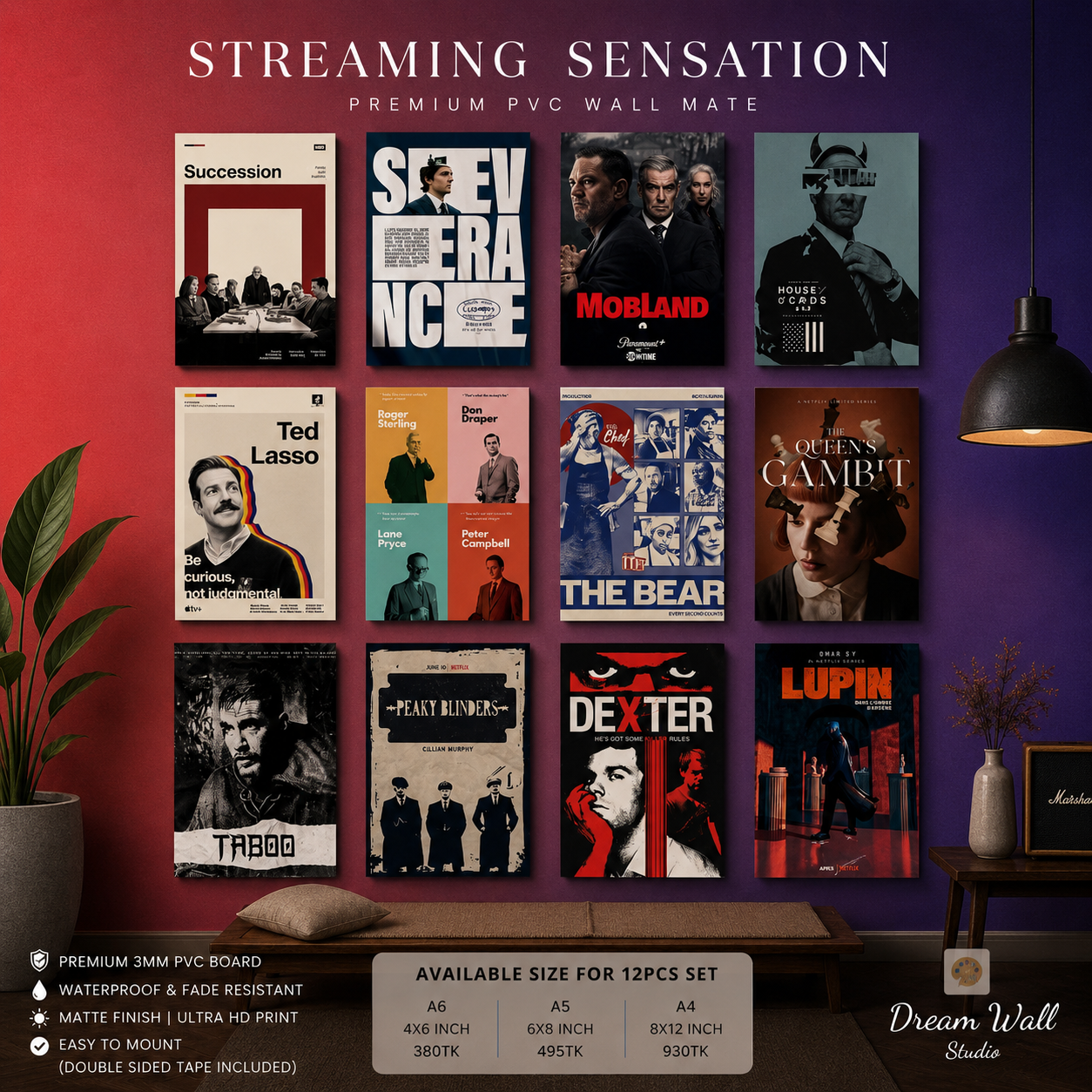 Streaming Sensation Wallmate | 12pcs set