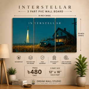 3 Part PVC Wallboard Set | Dream Wall Studio