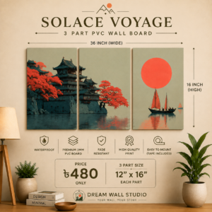 3 Part PVC Wallboard Set | Dream Wall Studio