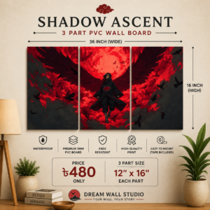 3 Part PVC Wallboard Set | Dream Wall Studio
