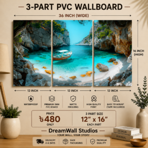 3 Part PVC Wallboard Set | Dream Wall Studio