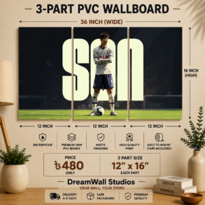 3 Part PVC Wallboard Set | Dream Wall Studio