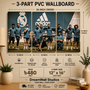 3 Part PVC Wallboard Set | Dream Wall Studio