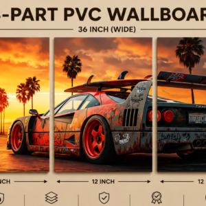 3 Part PVC Wallboard Set | Dream Wall Studio