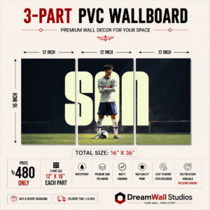 3 Part PVC Wallboard Set | Dream Wall Studio