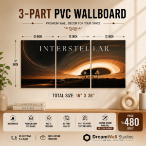 3 Part PVC Wallboard Set | Dream Wall Studio