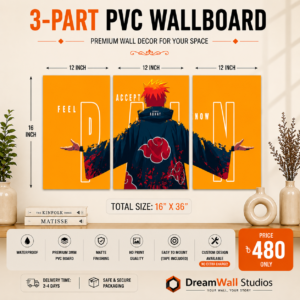 3 Part PVC Wallboard Set | Dream Wall Studio