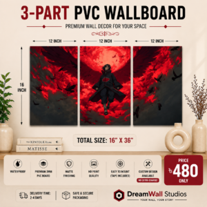3 Part PVC Wallboard Set | Dream Wall Studio