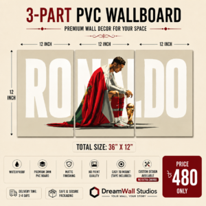 3 Part PVC Wallboard Set | Dream Wall Studio