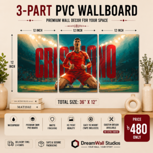 3 Part PVC Wallboard Set | Dream Wall Studio