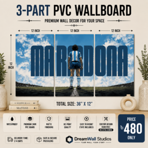 3 Part PVC Wallboard Set | Dream Wall Studio