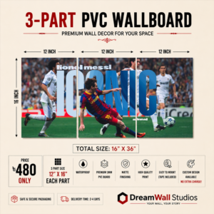 3 Part PVC Wallboard Set | Dream Wall Studio