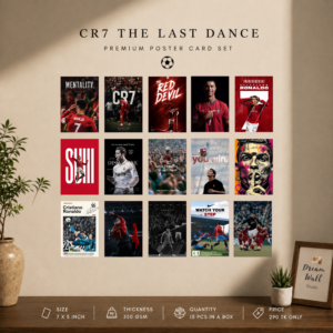 CR7 The Last Dance Poster Card Pack | 15 Pcs
