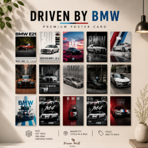 Driven by BMW Poster Card Pack