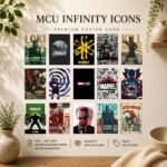 Ultimate MCU Infinity Icons Poster Card Pack