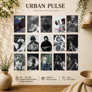 Urban Pulse – Hip-Hop Icons Poster Card Pack