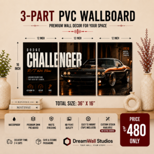 3 Part PVC Wallboard Set | Dream Wall Studio