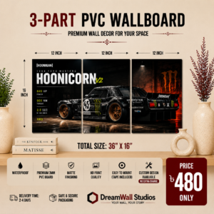 3 Part PVC Wallboard Set | Dream Wall Studio