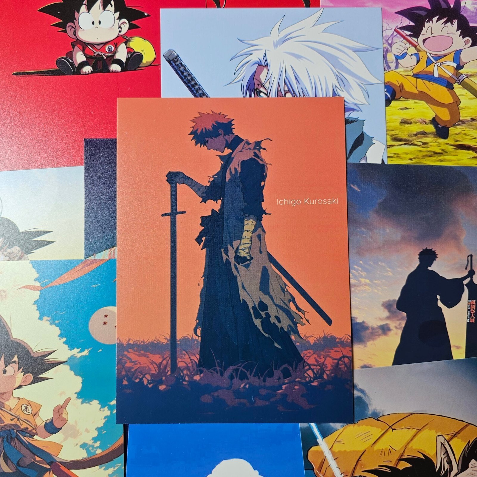 Power Beyond Limits Bleach x Dragon Ball Z Wall Poster Set