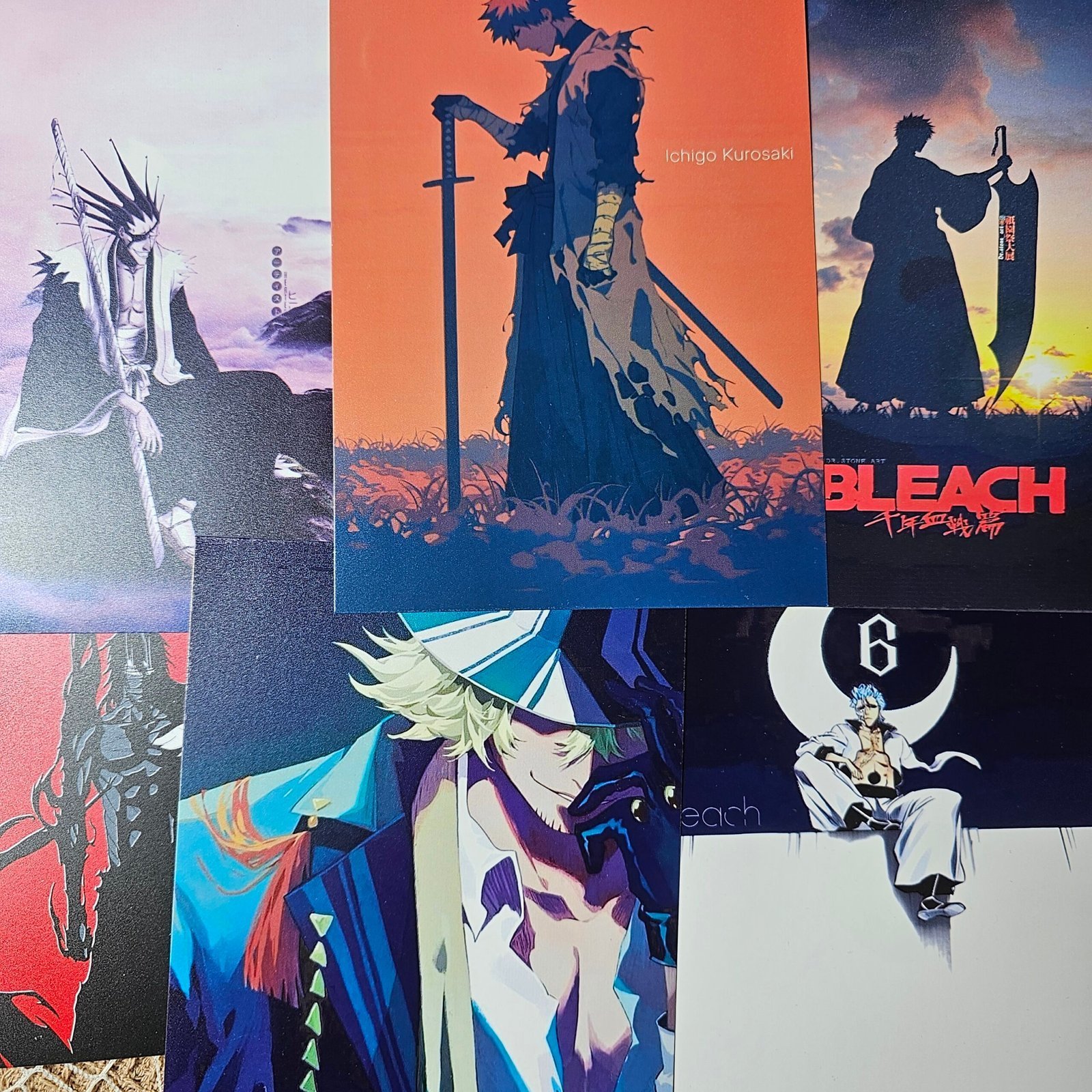 Power Beyond Limits Bleach x Dragon Ball Z Wall Poster Set