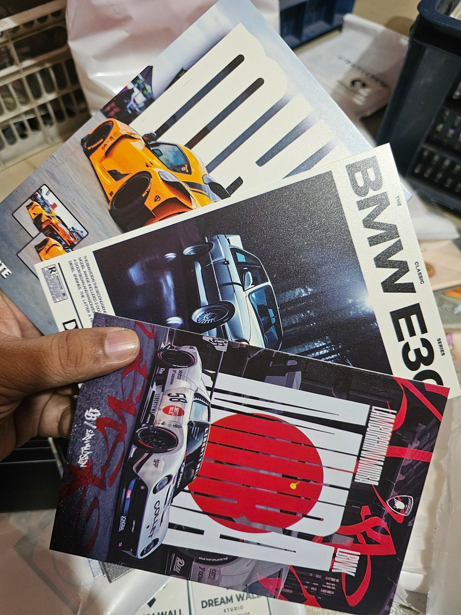 Drive & Thrill Series Poster Card Pack