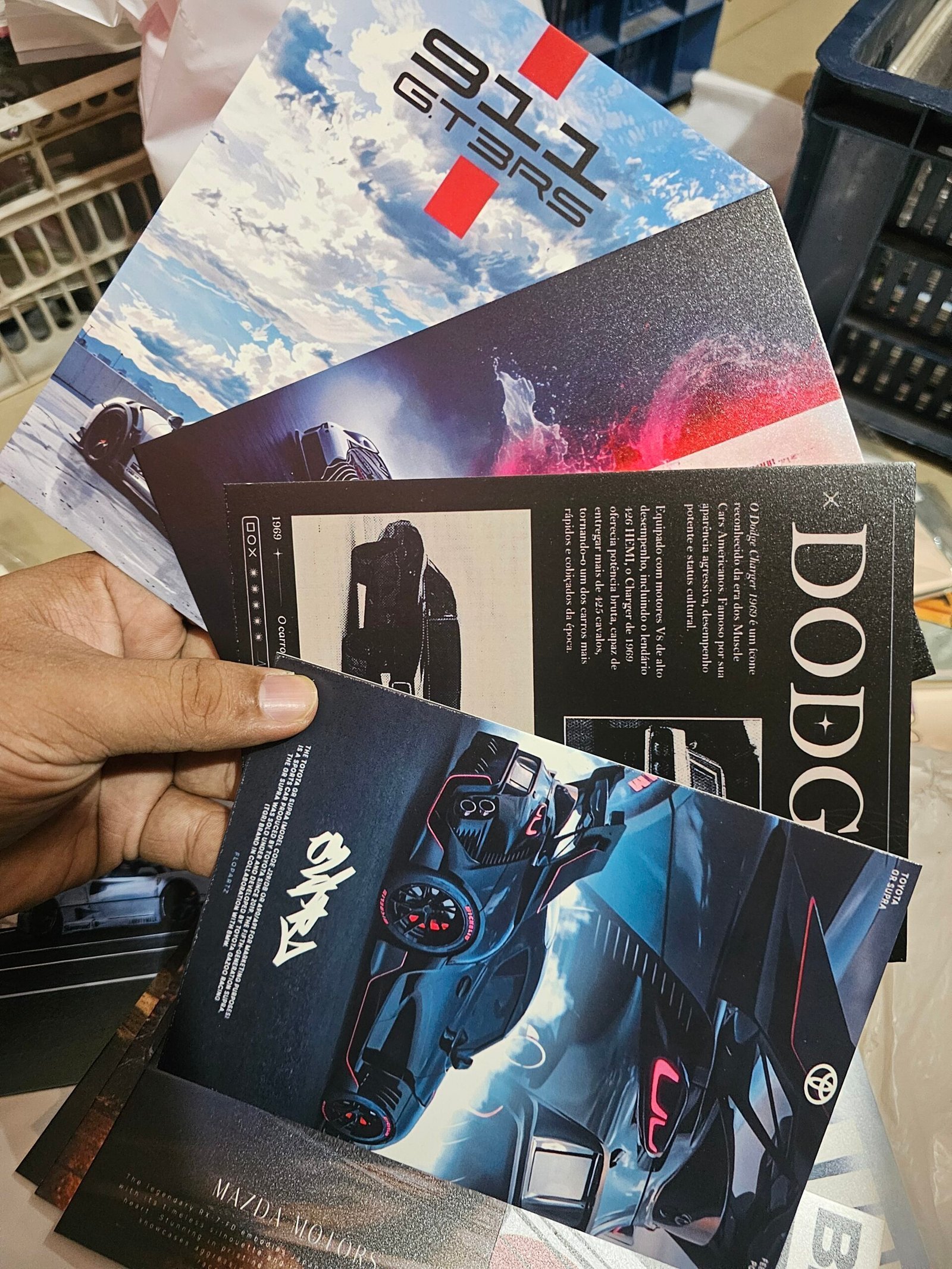 Drive & Thrill Series Poster Card Pack