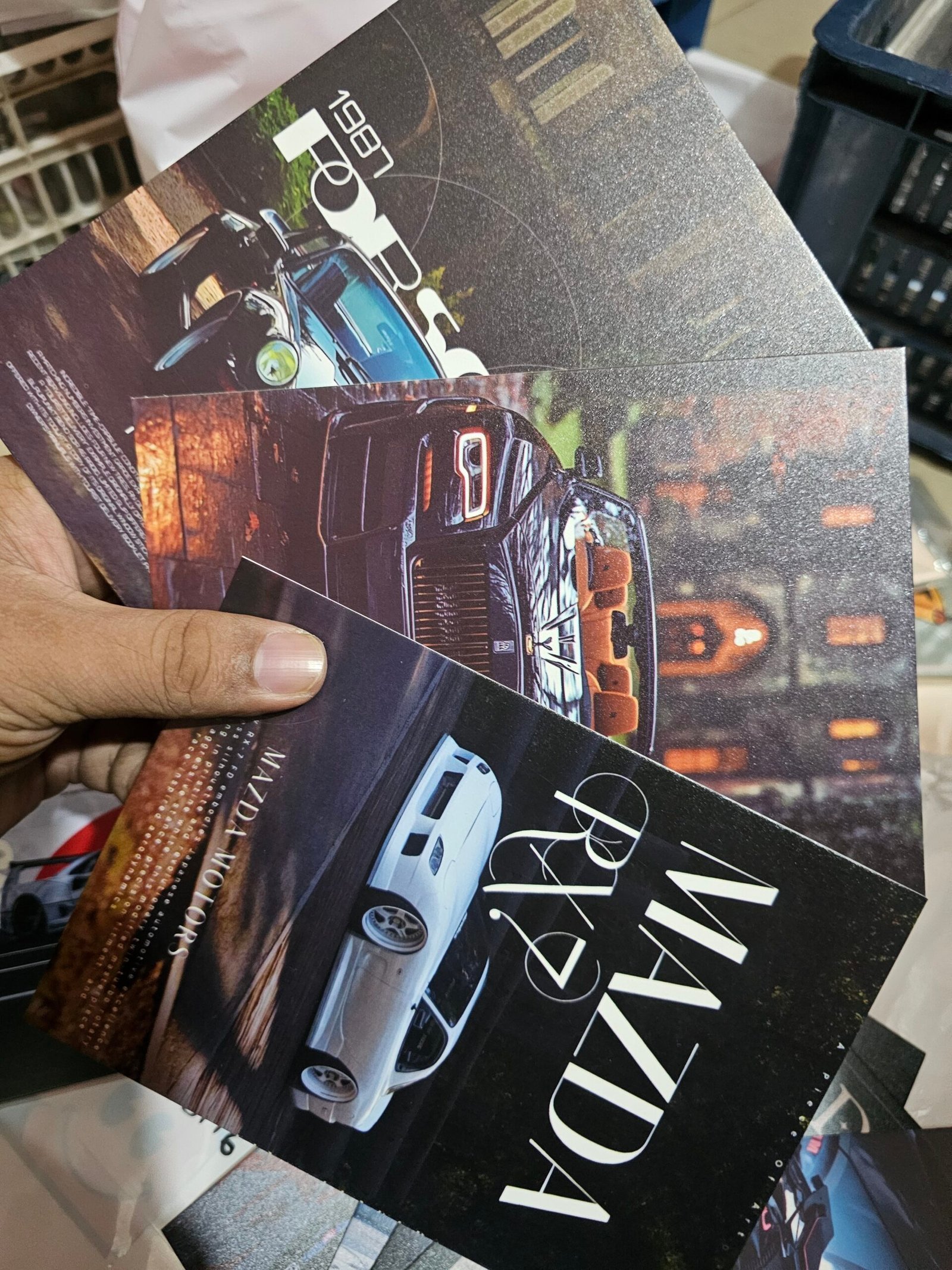 Drive & Thrill Series Poster Card Pack