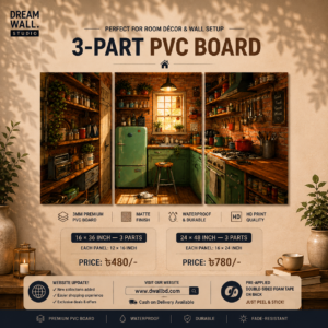 3 Part PVC Wallboard Set | Dream Wall Studio