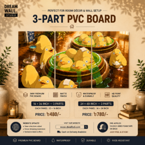 3 Part PVC Wallboard Set | Dream Wall Studio