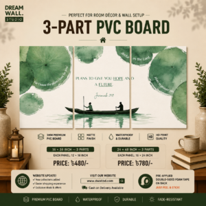 3 Part PVC Wallboard Set | Dream Wall Studio