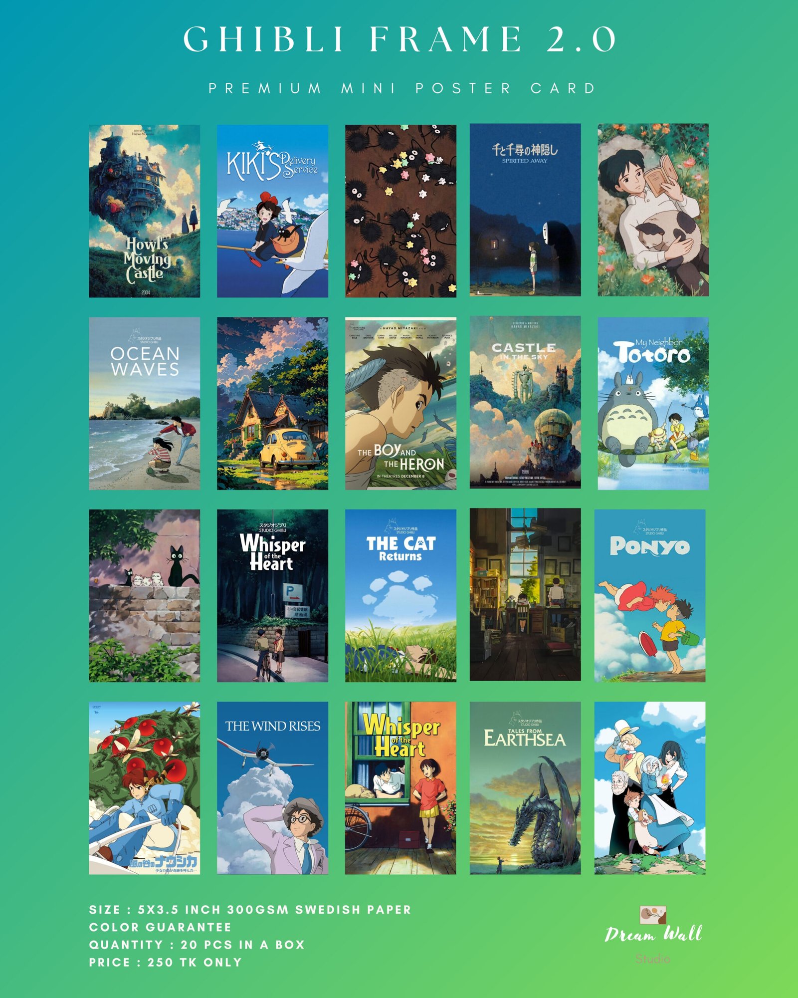 Ghibli Poster Collection - Image 3