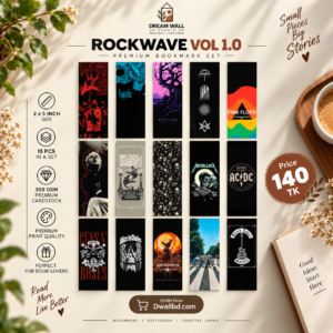 Rockwave Vol. 1 Bookmark Pack | 15 Pcs