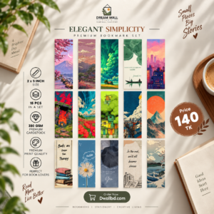 Elegant Simplicity Bookmark Pack | 15 Pcs