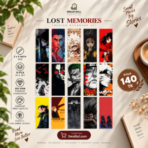 Lost Memories Anime Bookmark Pack | 15 Pcs