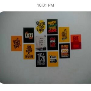Stay Relentless Poster Card Pack - 1