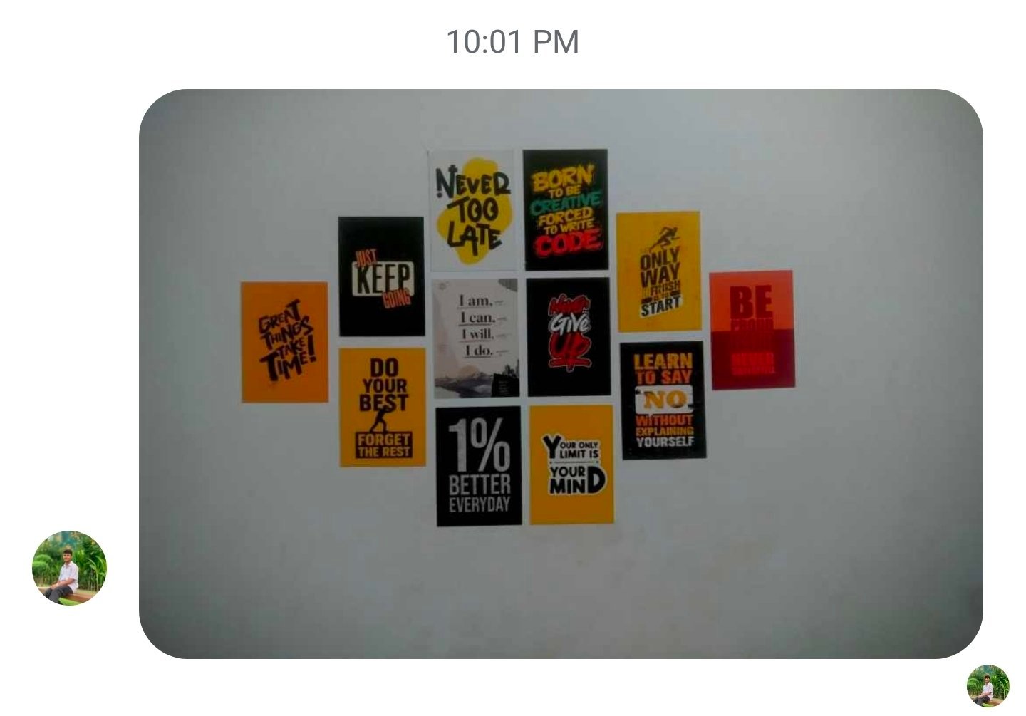 Stay Relentless Poster Card Pack - 1