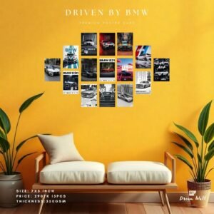 Driven by BMW Poster Card Set