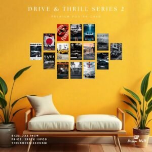 Drive & Thrill Series 2.0 Poster Card Set
