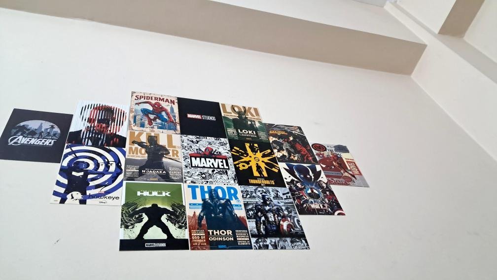 Ultimate MCU Infinity Icons Poster Card Pack | 15 Pcs