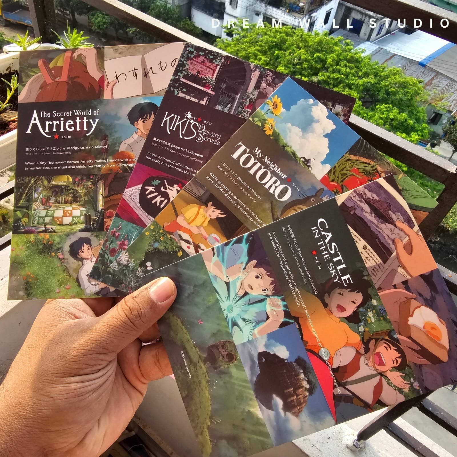 Ghibli Ark Poster Card Pack