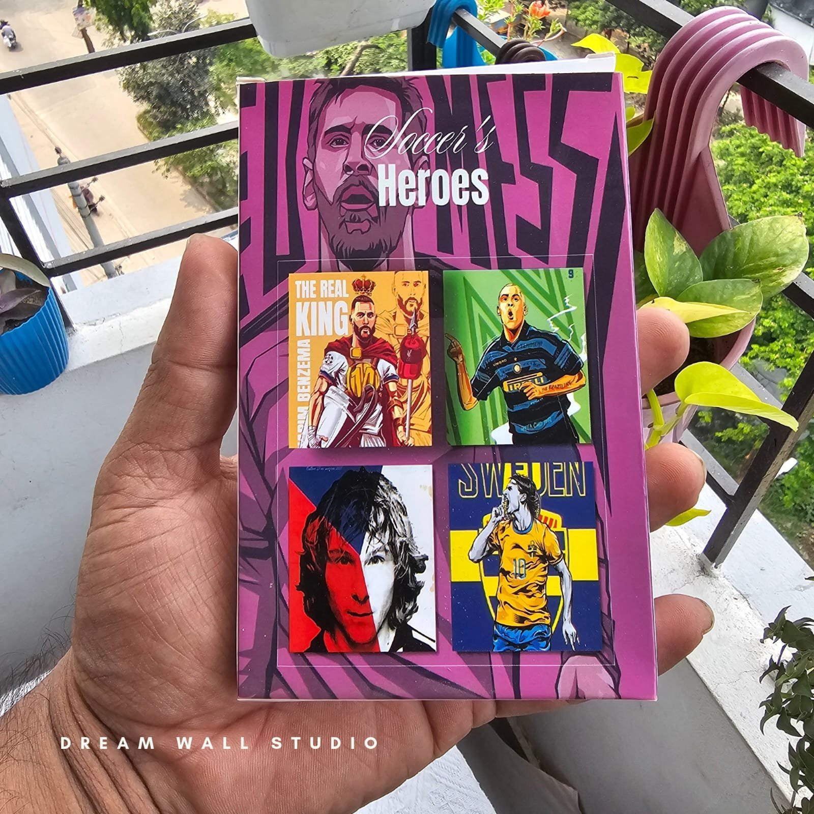 Soccer Heroes Mini Poster Card Pack