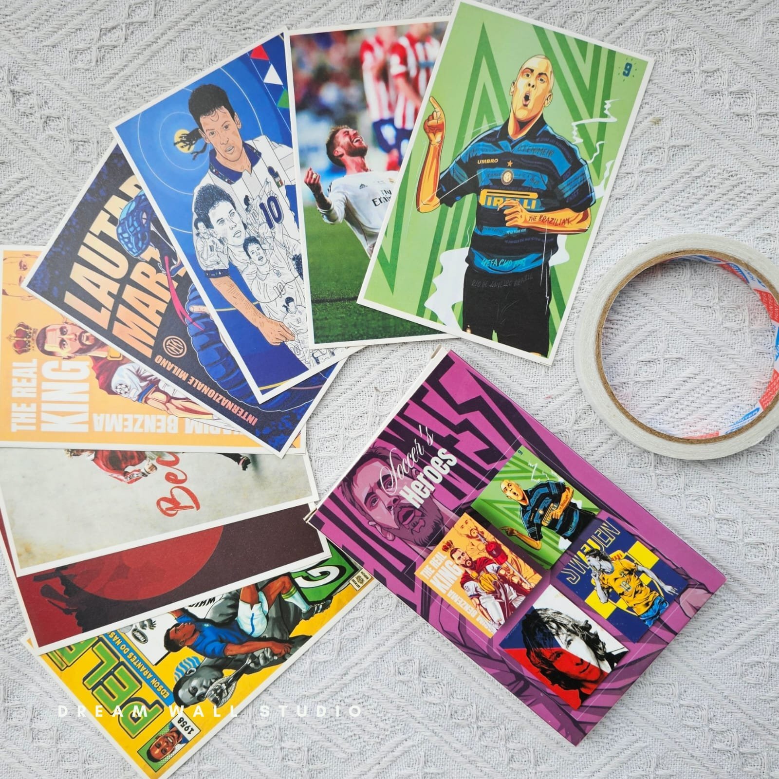 Soccer Heroes Mini Poster Card Pack