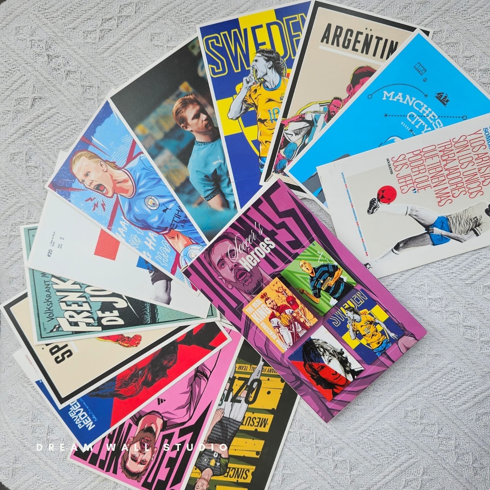 Soccer Heroes Mini Poster Card Pack