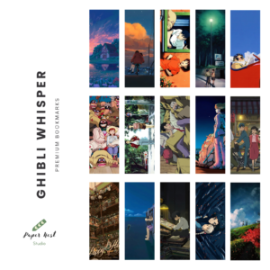 Ghibli Whisper Bookmark Pack