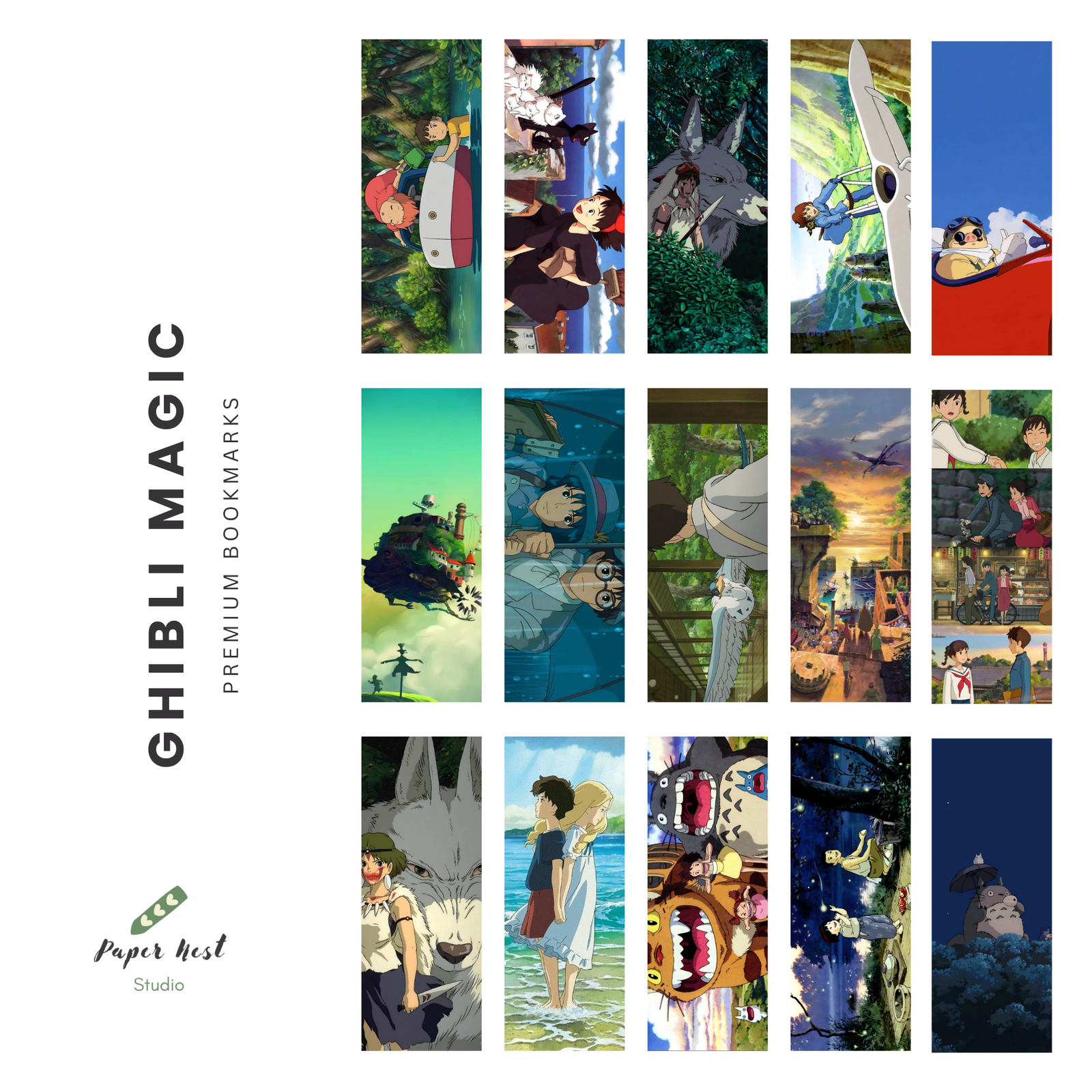 Ghibli Magic Bookmark Pack