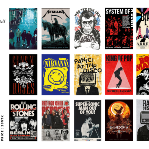 Retro Vibes 2.0 Poster Card Set